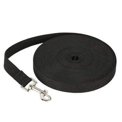 Longe pour chien nylon noir