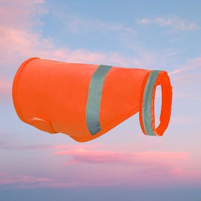 Gilet Réfléchissant - ReflectiveDogVest™ - Orange - Chien à l'honneur