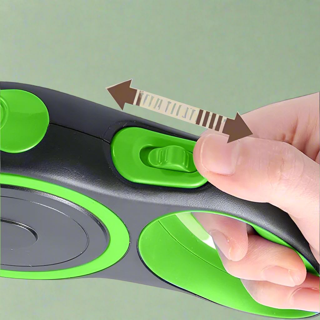 Laisse de chien - MaxLeash™ - Vert - Chien à l'honneur
