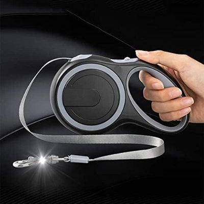 Laisse de chien - MaxLeash™ - Noir 