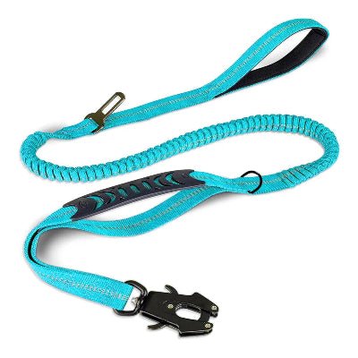 Laisse pour chien elastique 2 bleu variante