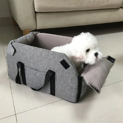 Sac transport Chien gris