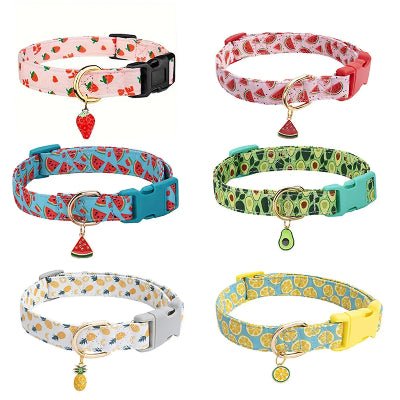 Collier pour chien | Fruits - Chien à l'honneur