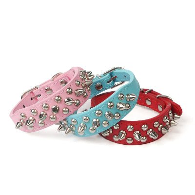 Collier pour chien | Spike et rivet - Chien à l'honneur