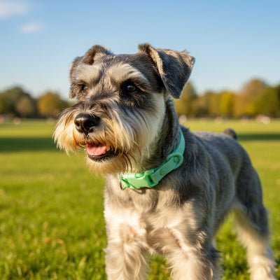 colliers pour chien variante verte