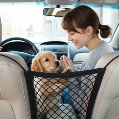 Filet chien voiture resistant