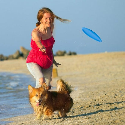 Frisbee pour Chien - FlyDog™ - Bleu - Chien à l'honneur