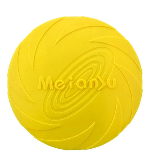 Frisbee pour Chien - FlyDog™ - Jaune - Chien à l'honneur
