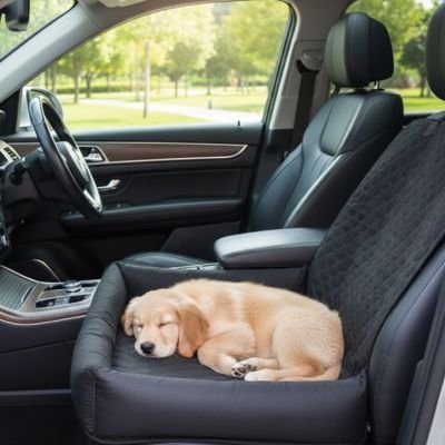 Housse voiture chien confortable