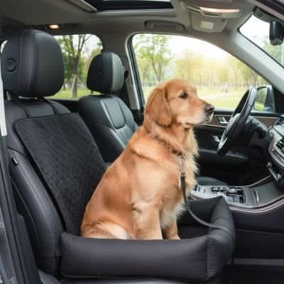 Housse voiture chien pratique