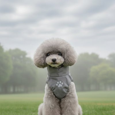 Manteau chien impermeable caniche trop mignon