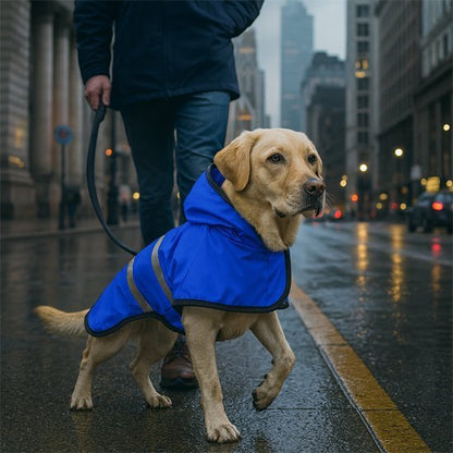 Manteau pour chien bleu labrador