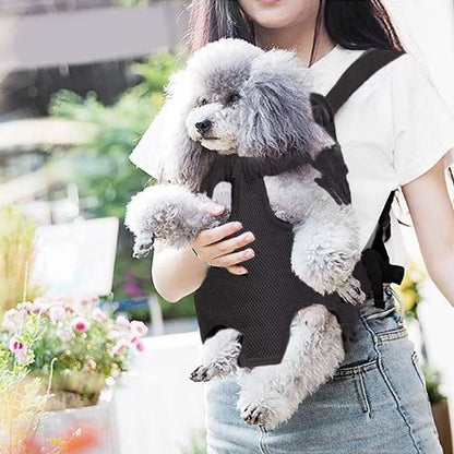 Sac de transport chien noir caniche