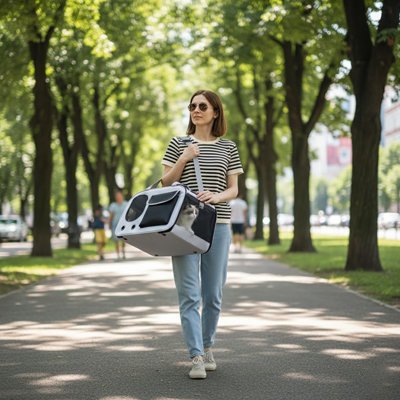 Sac de transport pour Chien au parc