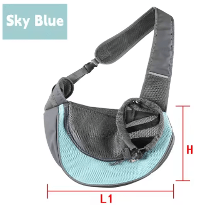 Sac de transport pour Chien variante bleu