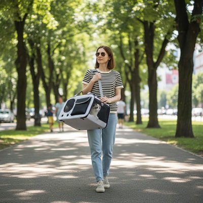 Sac de transport pour Chien au parc