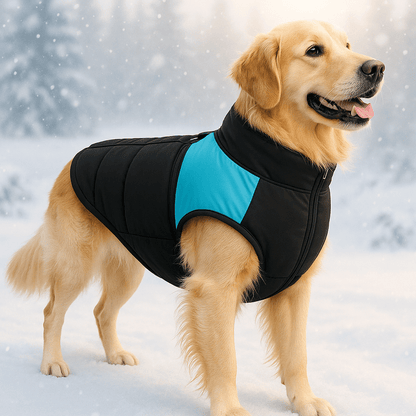 vetement chien bleu variante